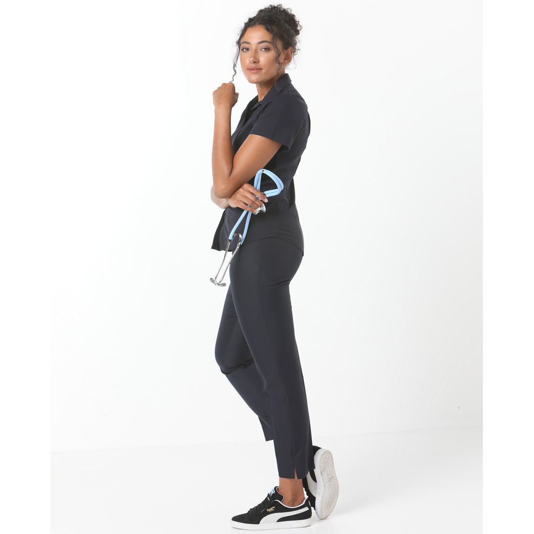 House of Uniforms The Slim Leg Low Rise Pant | Ladies | Poly Viscose LSJ Collection