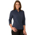 House of Uniforms The Ezylin Shirt | Ladies | 3/4 Sleeve | Plus City Collection