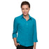 House of Uniforms The Ezylin Shirt | Ladies | 3/4 Sleeve | Plus City Collection