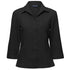 House of Uniforms The Ezylin Shirt | Ladies | 3/4 Sleeve | Plus City Collection Black