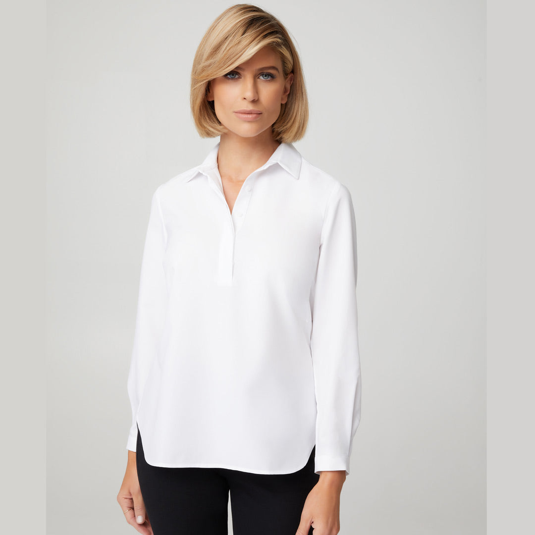 House of Uniforms The Ezylin Meghan Shirt | Ladies | Long Sleeve City Collection