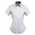 House of Uniforms The Inspire Shirt | Ladies | Short Sleeve Stencil Grey