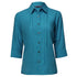 House of Uniforms The Spot Shirt | Ladies | 3/4 Sleeve | Plus City Collection Teal