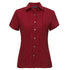 House of Uniforms The Spot Shirt | Ladies | Short Sleeve City Collection Red