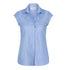 House of Uniforms The Freedom Shirt | Ladies | Cap Sleeve LSJ Collection Periwinkle