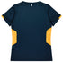 House of Uniforms The Tasman Tee | Ladies | Short Sleeve | Navy Base Aussie Pacific