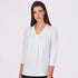 House of Uniforms The Pippa Knit Top | Ladies | 3/4 Sleeve City Collection