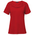House of Uniforms The Eva Knit Top | Ladies | Short Sleeve City Collection Chilli