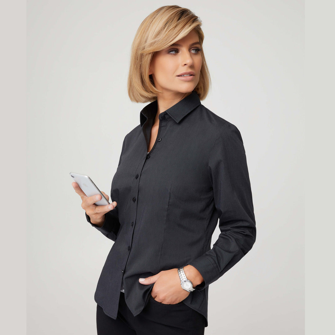 House of Uniforms The Xpresso Shirt | Ladies | Long Sleeve City Collection