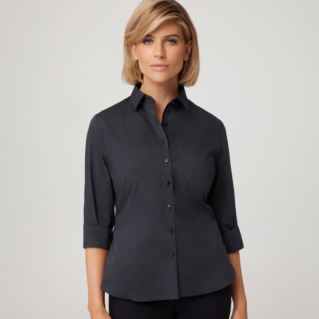 House of Uniforms The Xpresso Shirt | Ladies | Long Sleeve City Collection