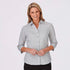 House of Uniforms The Pin Feather Shirt | Ladies | 3/4 Sleeve City Collection