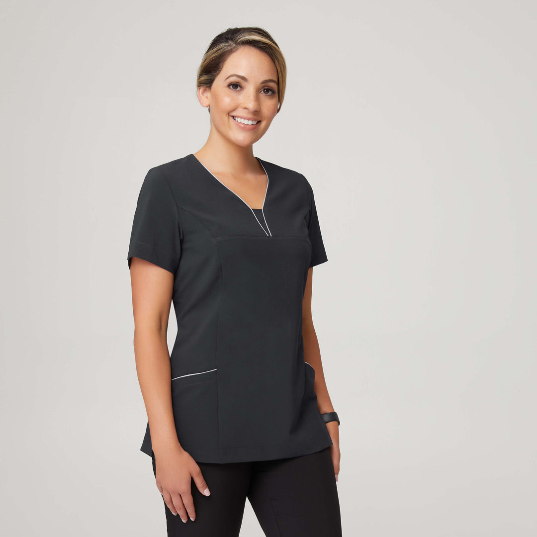 House of Uniforms The Stretch Tunic | Ladies | Short Sleeve City Collection