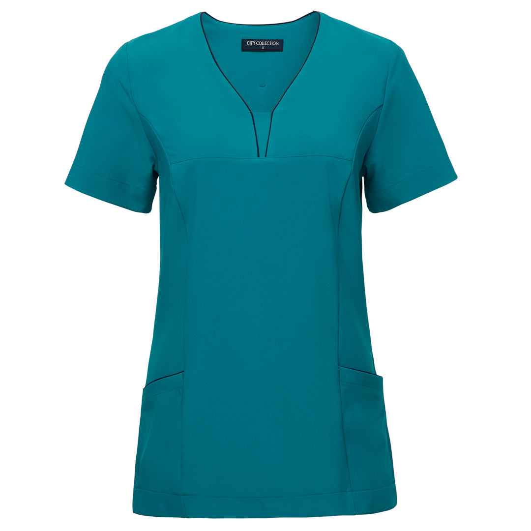 House of Uniforms The Stretch Tunic | Ladies | Short Sleeve City Collection