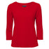House of Uniforms The Smart Knit Top | Ladies | 3/4 Sleeve City Collection Chilli