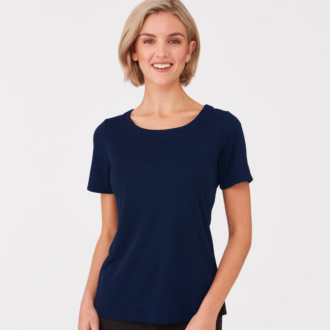 House of Uniforms The Smart Knit | Ladies | Short Sleeve City Collection