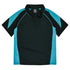 House of Uniforms The Premier Polo | Plus | Ladies Aussie Pacific Black/Teal