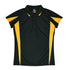 House of Uniforms The Eureka Polo Shirt | Ladies Aussie Pacific Black/Gold