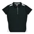 House of Uniforms The Paterson Polo Shirt | Plus | Ladies Aussie Pacific Black/White