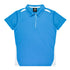 House of Uniforms The Paterson Polo Shirt | Plus | Ladies Aussie Pacific Pacific Blue/White