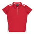 House of Uniforms The Paterson Polo Shirt | Plus | Ladies Aussie Pacific Red/White