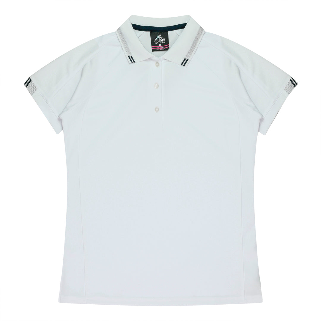 House of Uniforms The Flinders Polo | Ladies | Short Sleeve Aussie Pacific