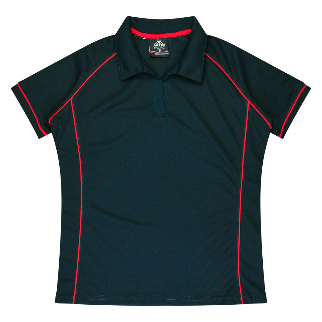 House of Uniforms The Endeavour Polo | Ladies | Short Sleeve Aussie Pacific