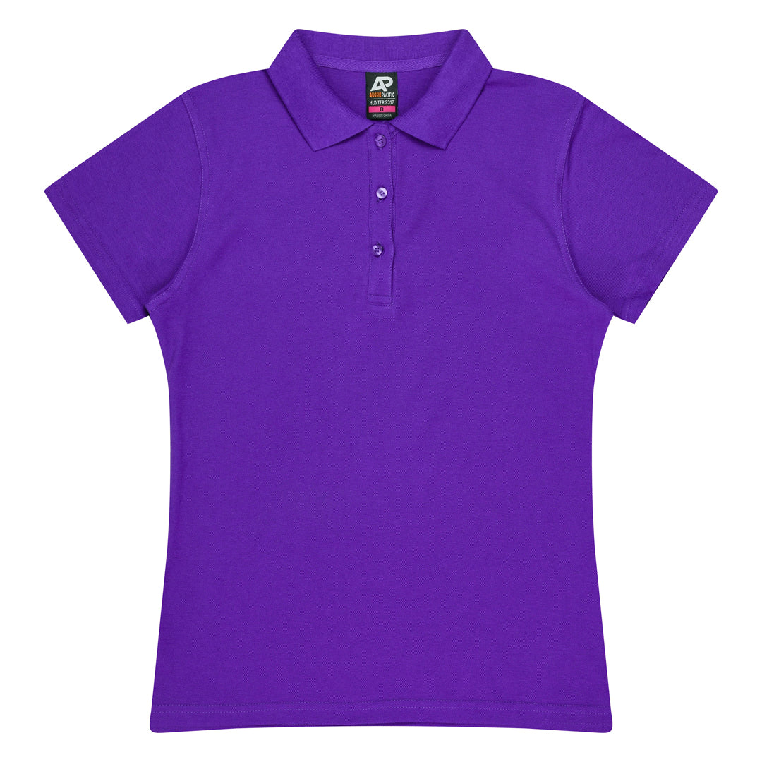 House of Uniforms The Hunter Polo | Ladies | Short Sleeve Aussie Pacific