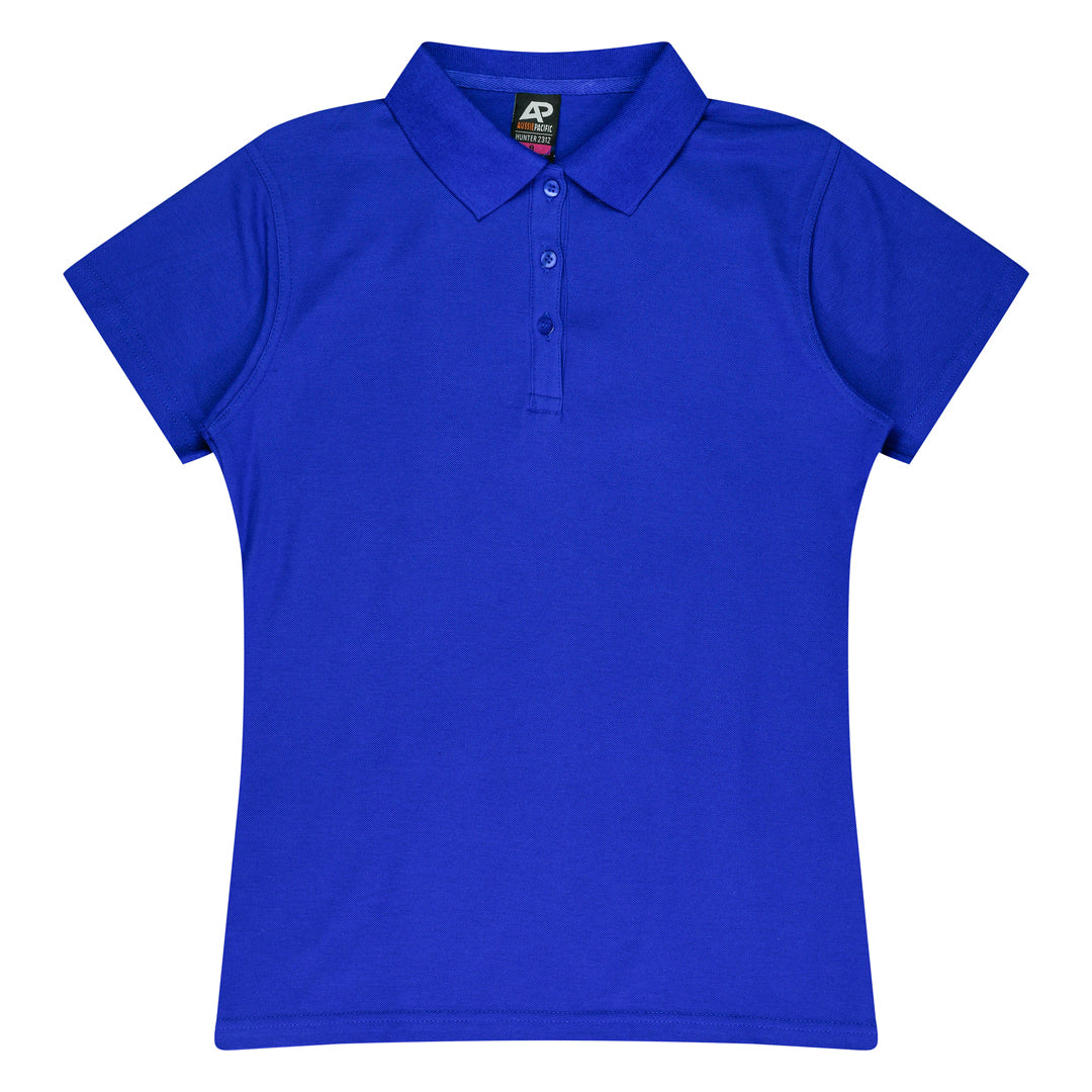 House of Uniforms The Hunter Polo | Ladies | Short Sleeve Aussie Pacific