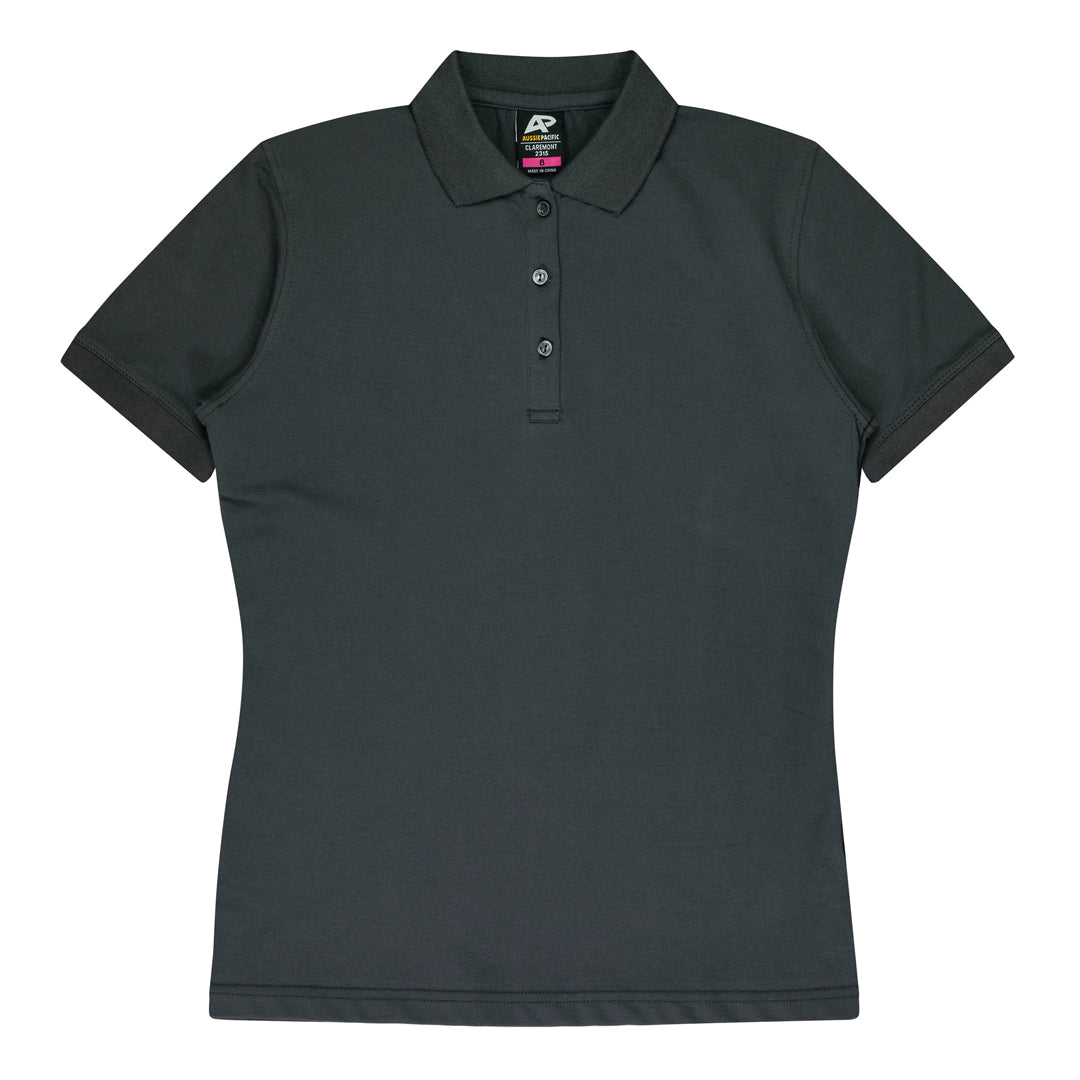 House of Uniforms The Claremont Polo | Ladies | Short Sleeve | Plus Aussie Pacific Slate