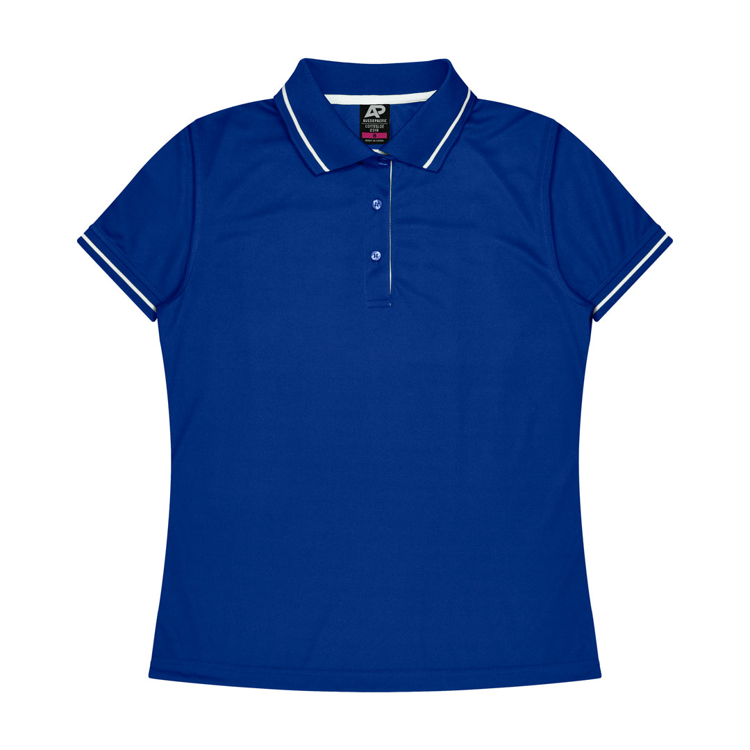 House of Uniforms The Cottesloe Polo | Ladies | Short Sleeve Aussie Pacific