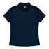 House of Uniforms The Currumbin Polo | Ladies | Short Sleeve Aussie Pacific Navy/Red