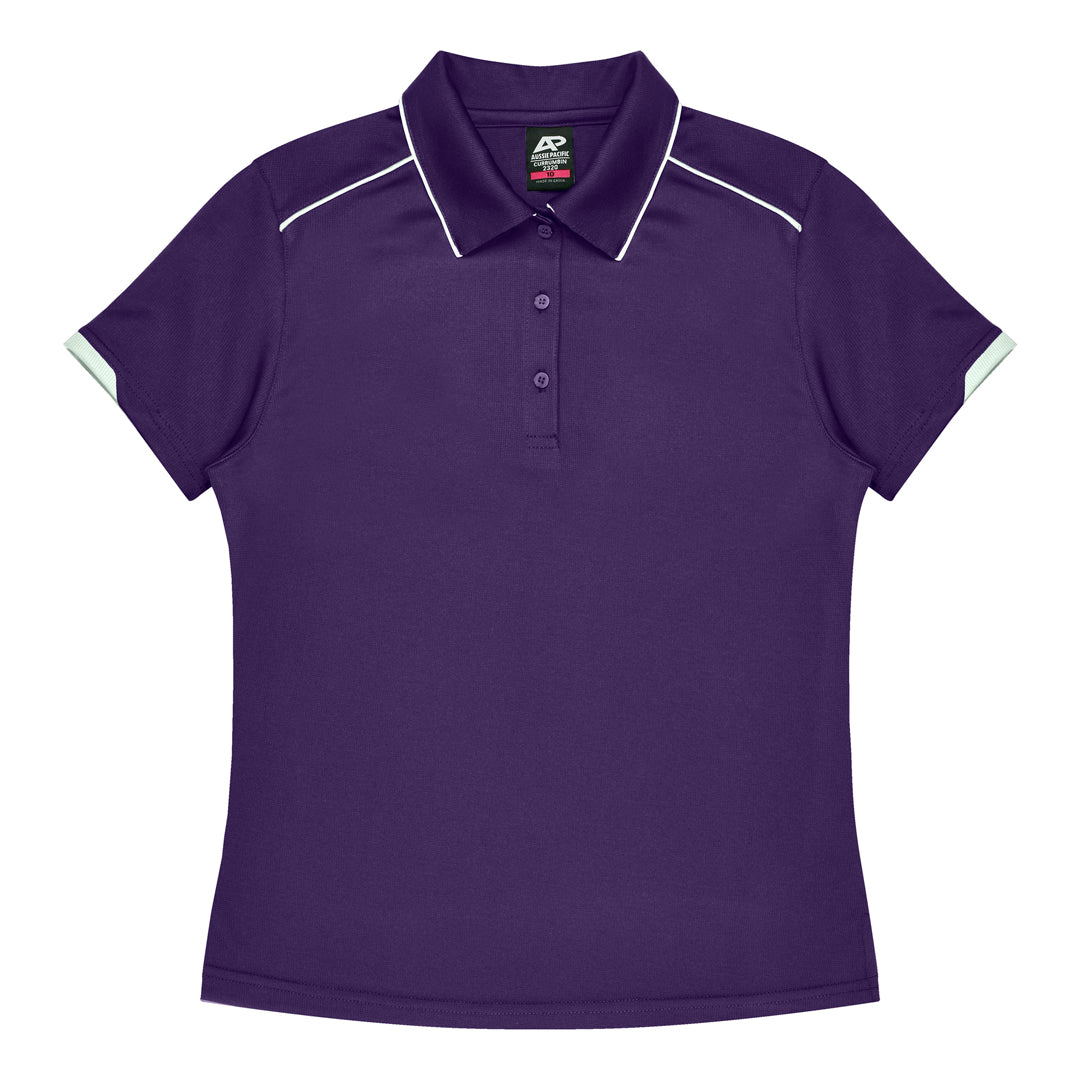 House of Uniforms The Currumbin Polo | Ladies | Short Sleeve Aussie Pacific