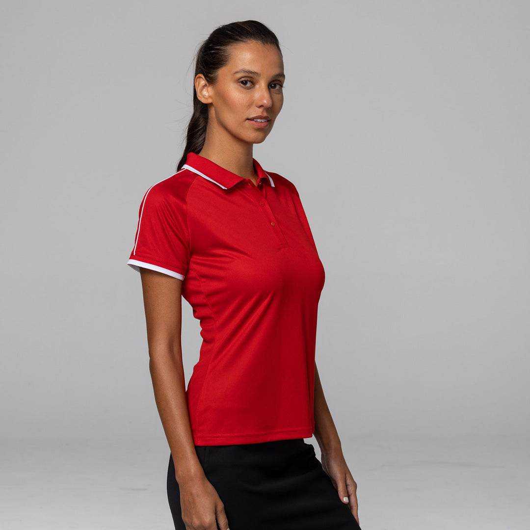 House of Uniforms The Double Bay Polo | Ladies | Short Sleeve Aussie Pacific