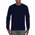 House of Uniforms The Ultra Cotton Tee | Long Sleeve | Adults Gildan Navy
