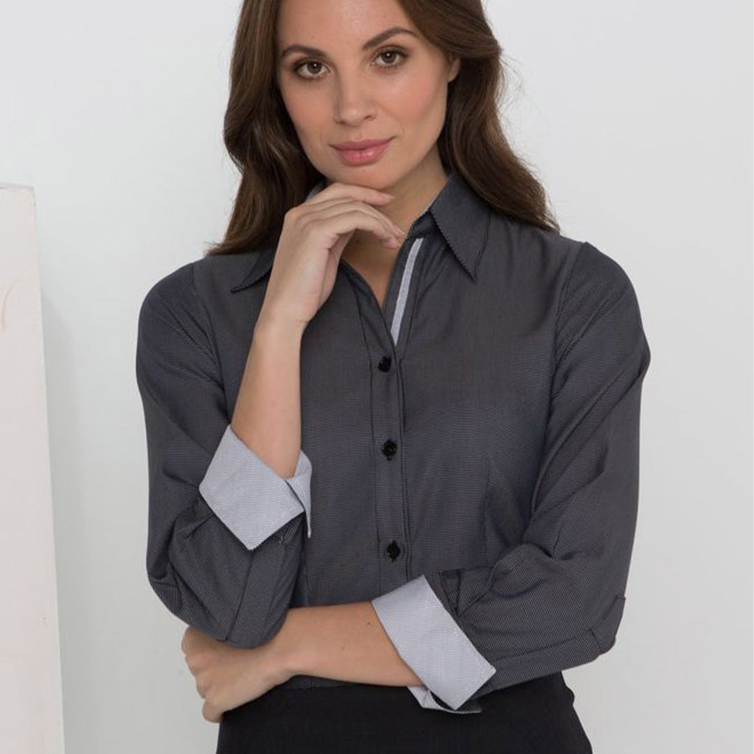 House of Uniforms The Newbury Shirt | Ladies | Long Sleeve LSJ Collection 