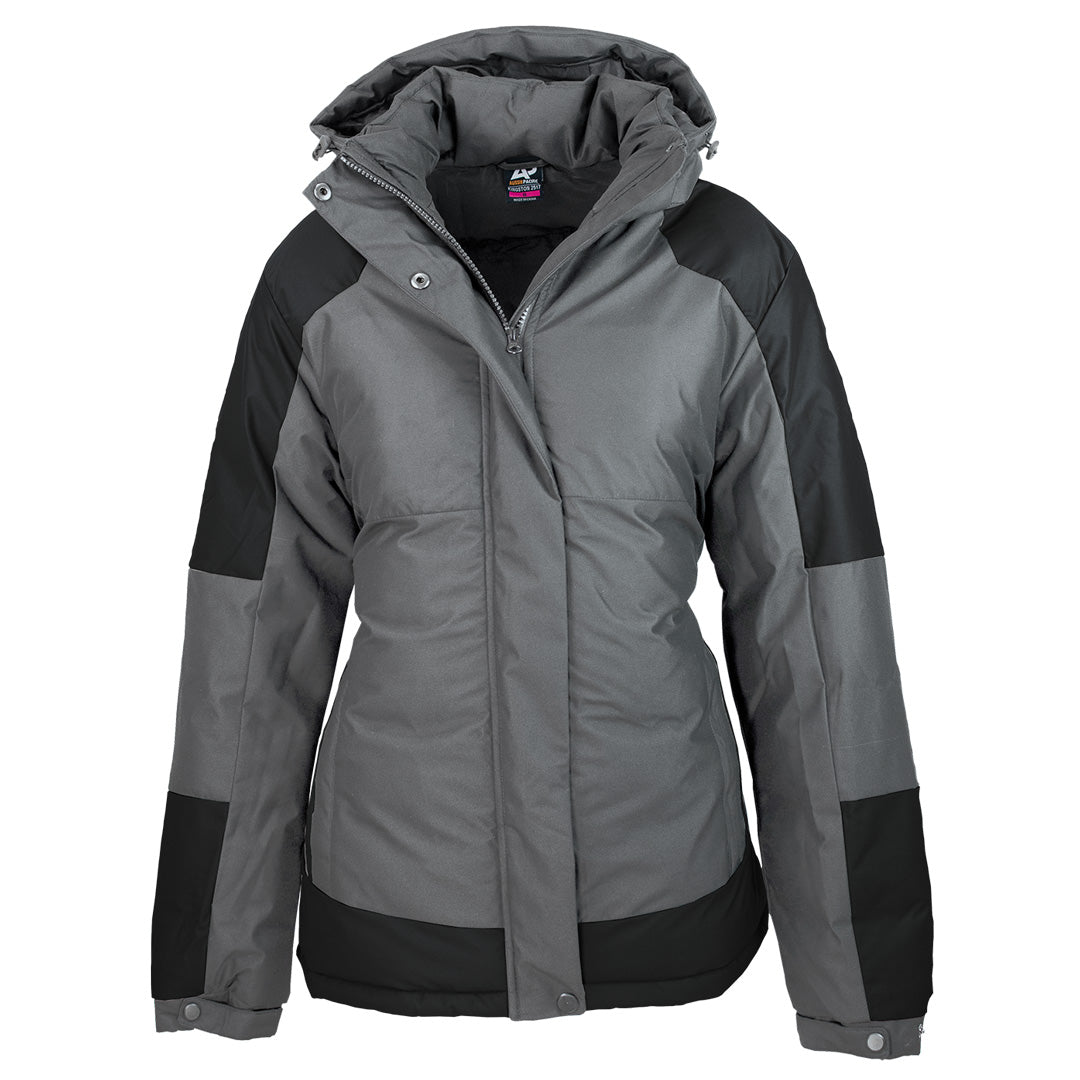House of Uniforms The Kingston Jacket | Ladies Aussie Pacific Grey/Black