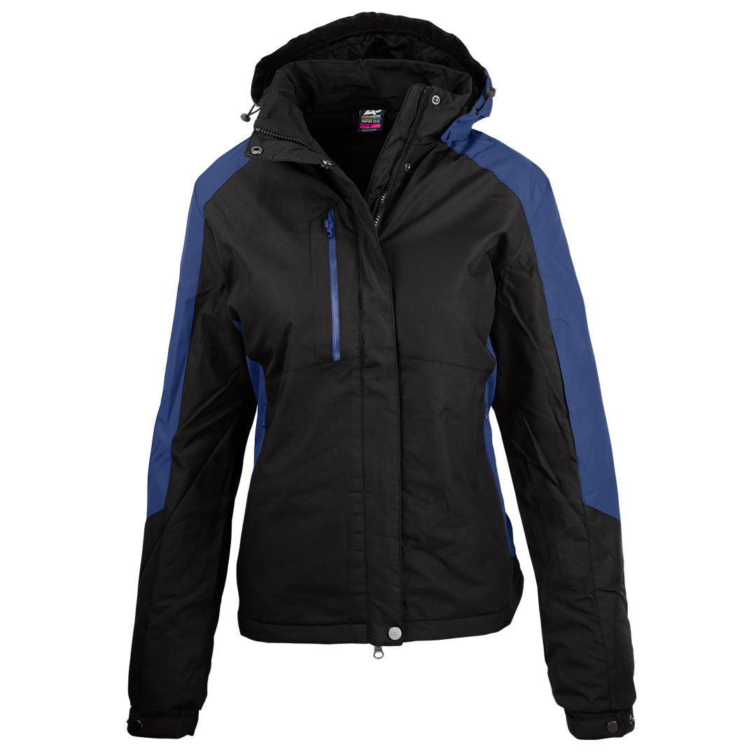 House of Uniforms The Napier Jacket | Ladies Aussie Pacific Black/Royal
