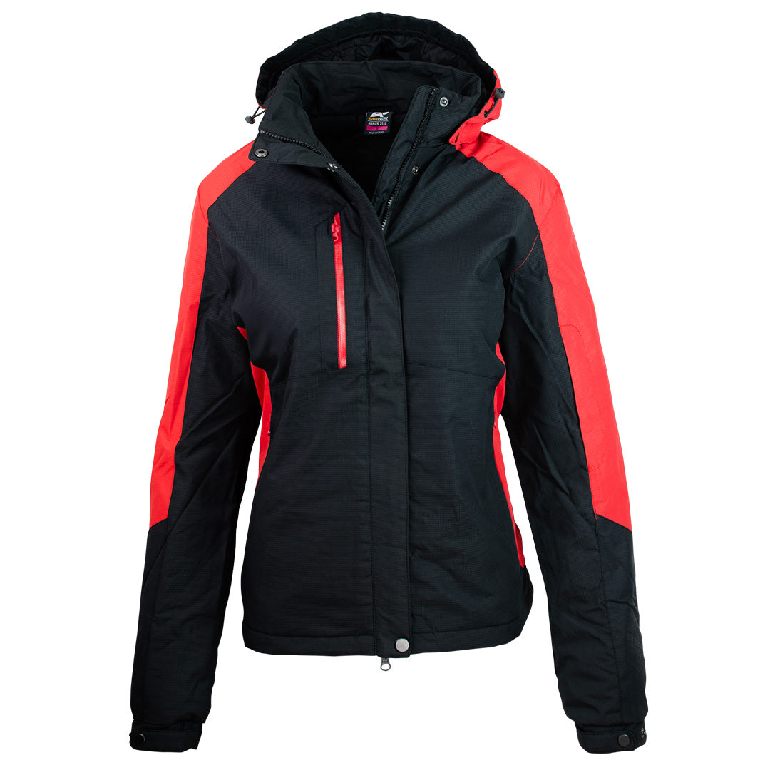 House of Uniforms The Napier Jacket | Ladies Aussie Pacific Black/Red