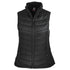 House of Uniforms The Snowy Puffer Vest | Ladies Aussie Pacific Black