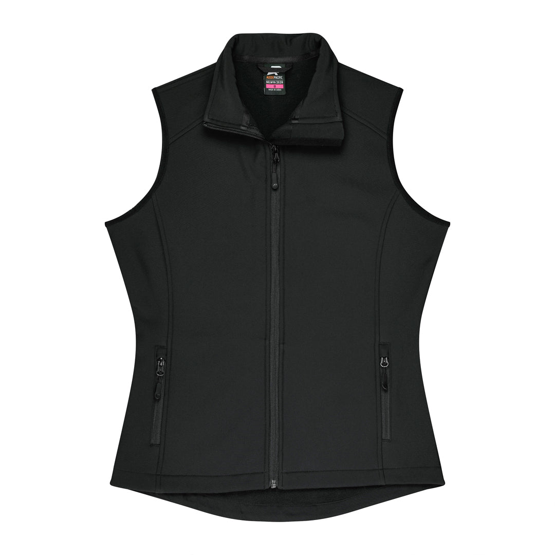 House of Uniforms The Selwyn Vest | Ladies Aussie Pacific Black