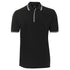 House of Uniforms The Contrast Polo | Adults | Black Base Jbs Wear