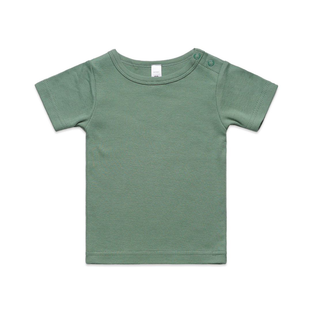 House of Uniforms The Infant Tee | Babies AS Colour Sage
