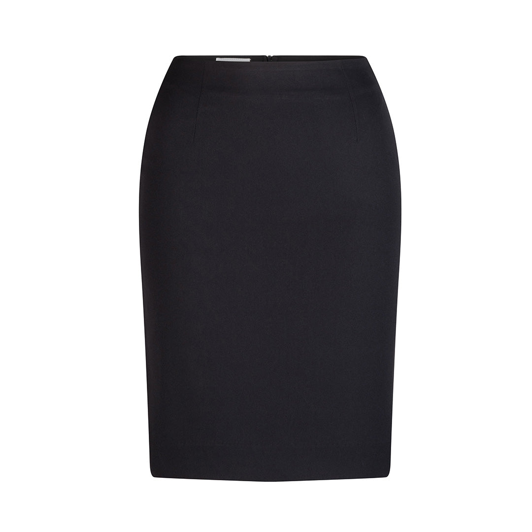 House of Uniforms The Knee Skimming Skirt | Micro Fibre LSJ Collection Navy