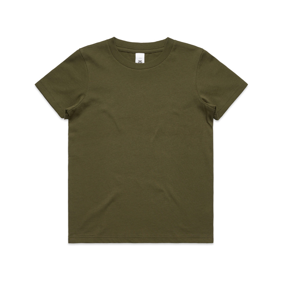 House of Uniforms The Kids Tee | Short Sleeve AS Colour Army