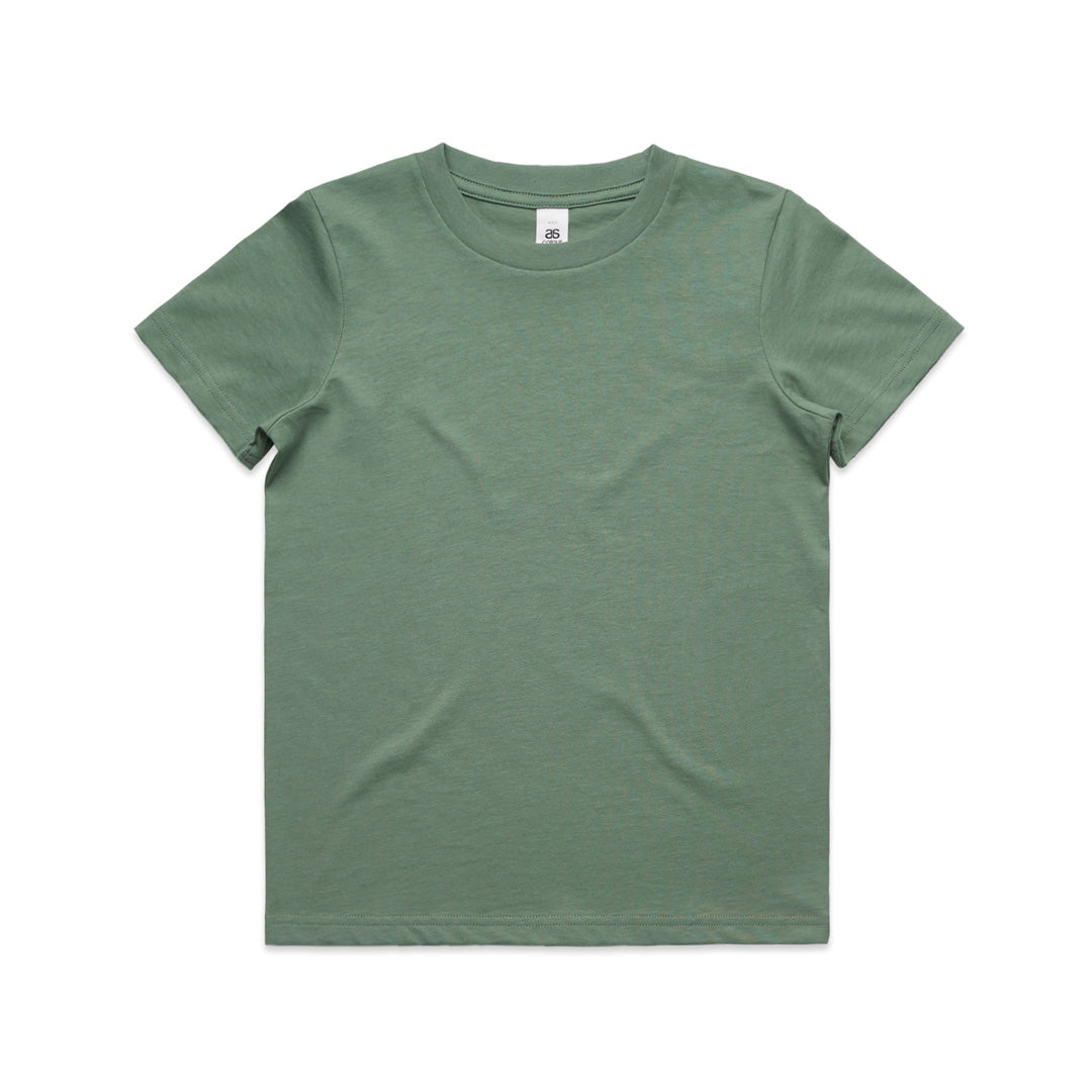 House of Uniforms The Kids Staple Tee | Short Sleeve AS Colour Sage