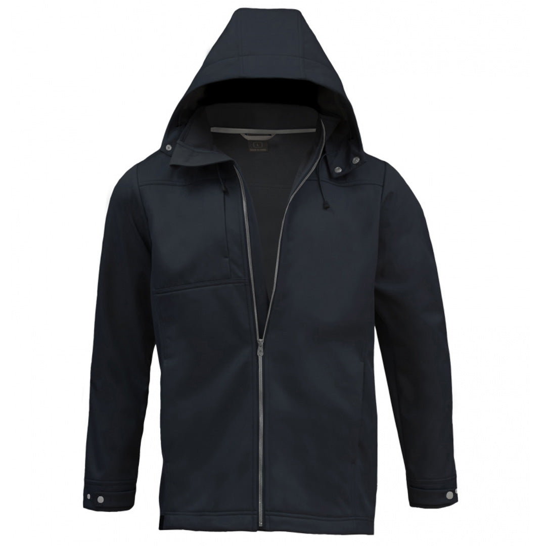 House of Uniforms The Horizon Jacket | Mens Stencil Black