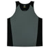 House of Uniforms The Premier Singlet | Kids Aussie Pacific Ashe/Black
