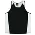 House of Uniforms The Premier Singlet | Kids Aussie Pacific Black/White