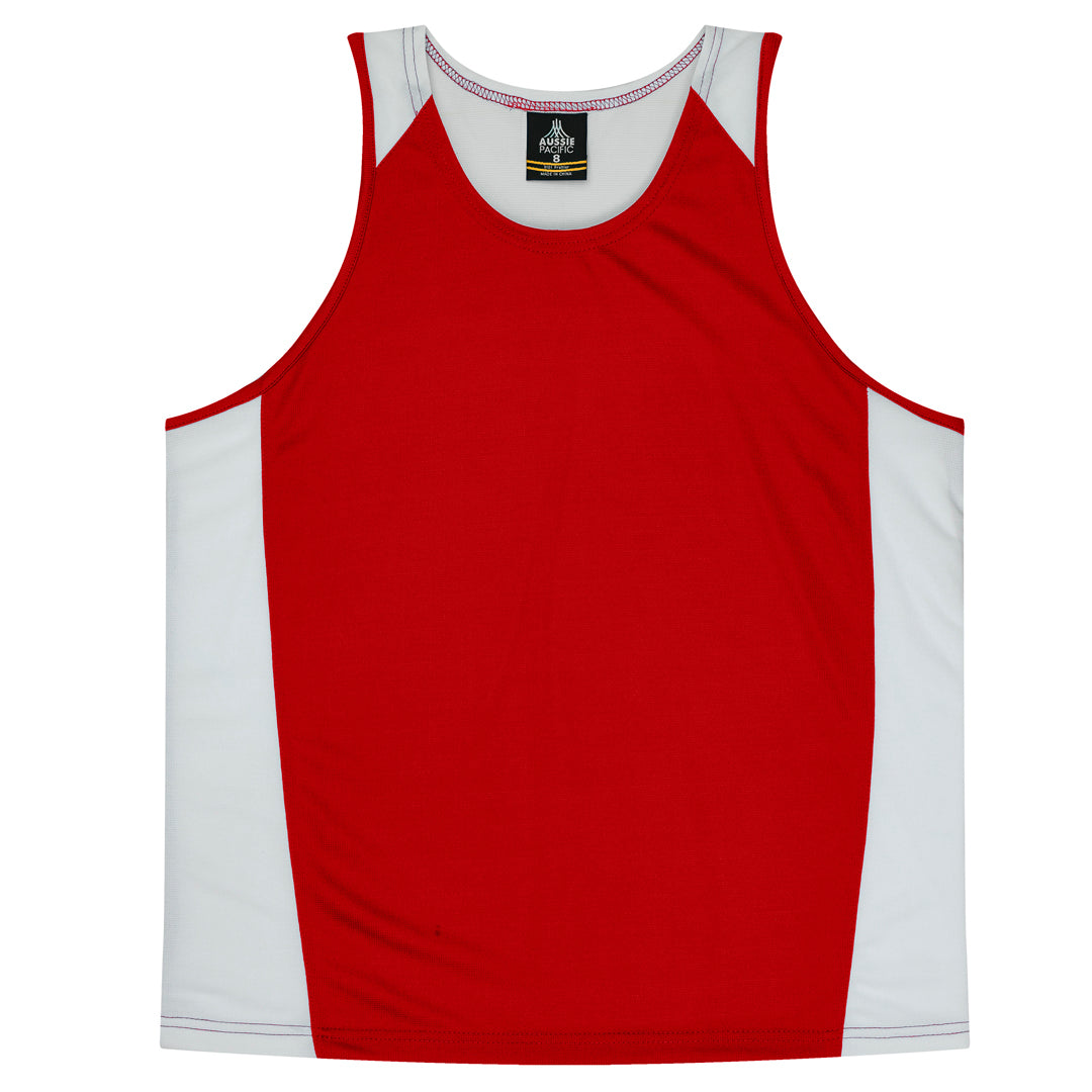 House of Uniforms The Premier Singlet | Kids Aussie Pacific