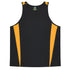 House of Uniforms The Eureka Singlet | Kids Aussie Pacific Black/Gold
